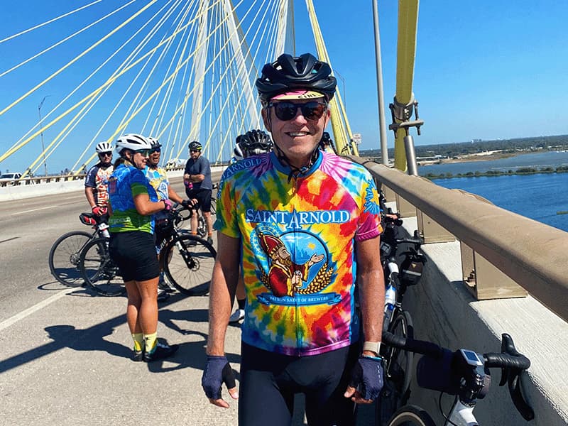CORDA team at Bike Around the Bay event
