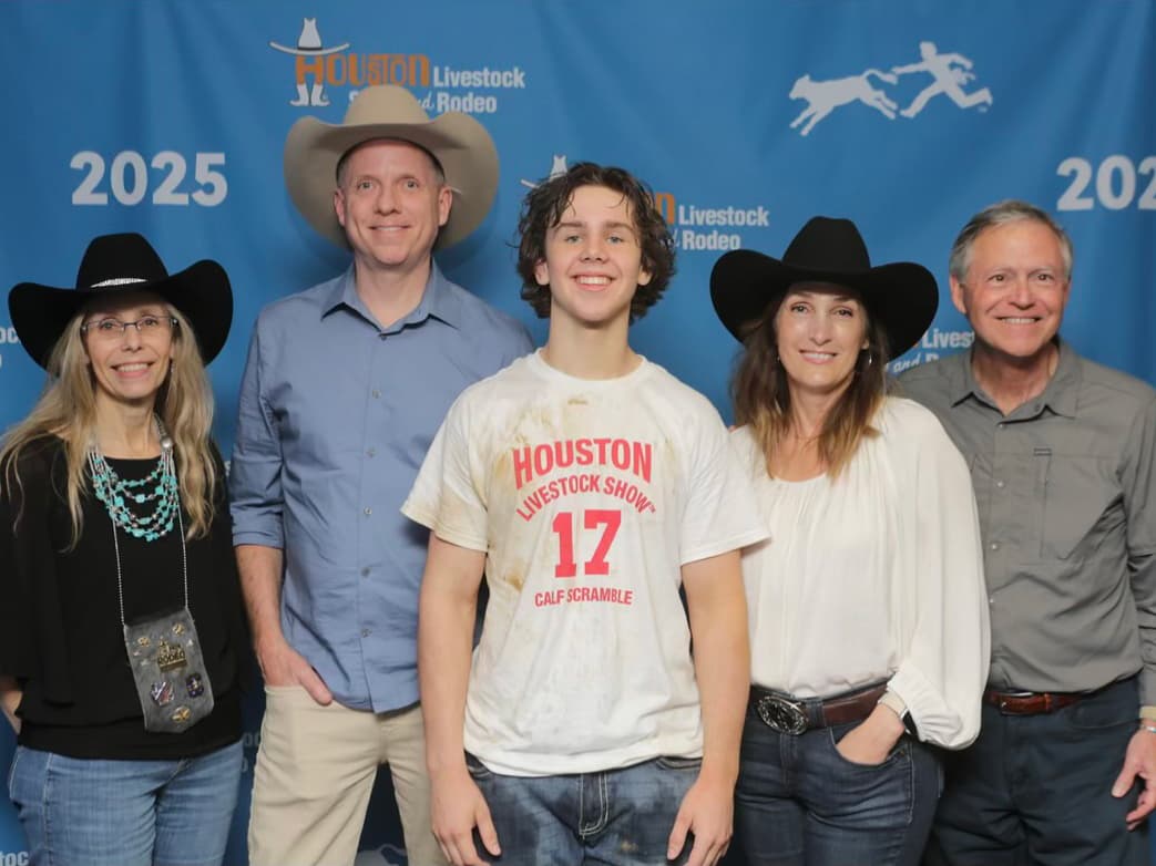 Houston Rodeo Calf Scramble sponsorship